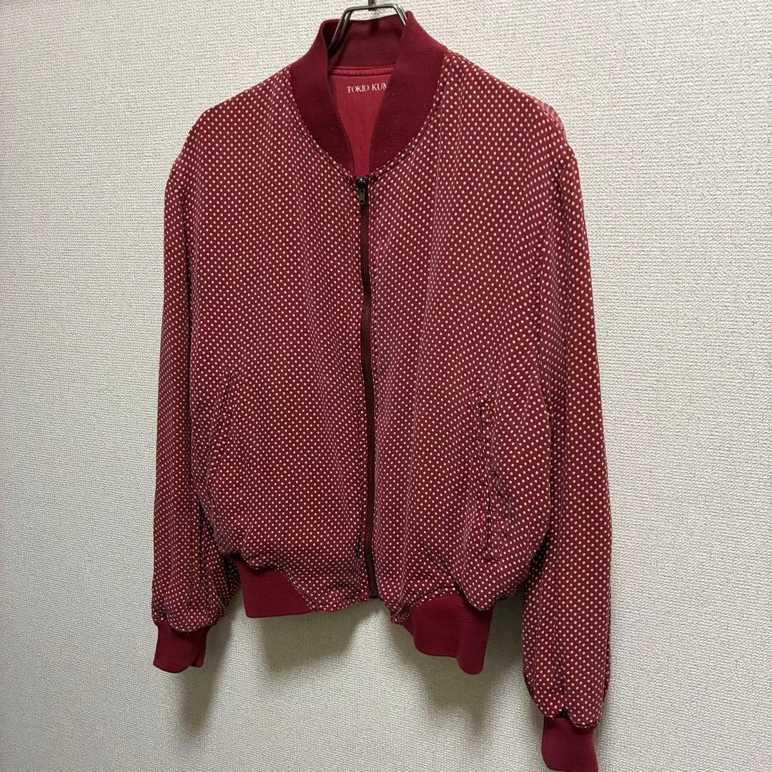 80s TOKIO KUMAGAI リバーシブル ジャケット ドット アーカイブ