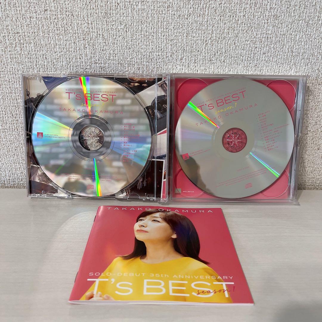 岡村孝子「T's BEST season 1」〈初回生産限定盤（2CD+BD）〉