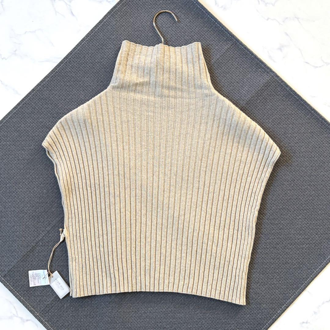 新品タグ付き evam eva evameva wool rib snood