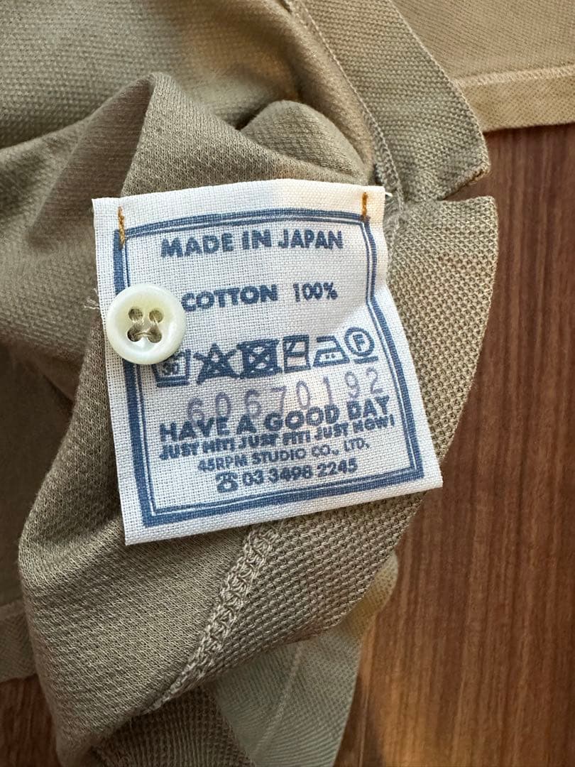 45RPM ポロシャツ