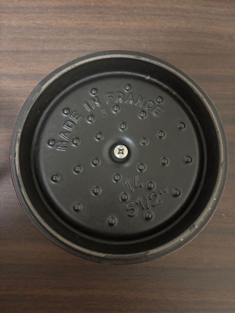 STAUB ストウブ　ココット　ラウンド　チェリー　14cm