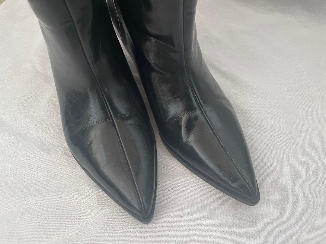 ZARA キトゥンヒールブーツ