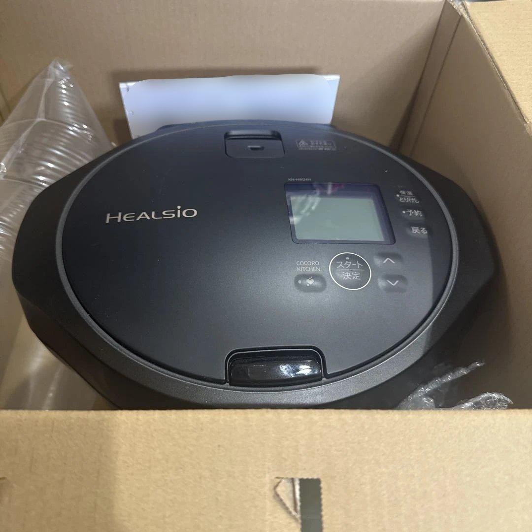 SHARP HEALSIO KN-HW24H-B 電気圧力鍋