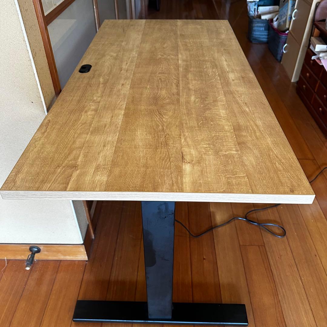電動昇降型 パソコンデスク 120cm