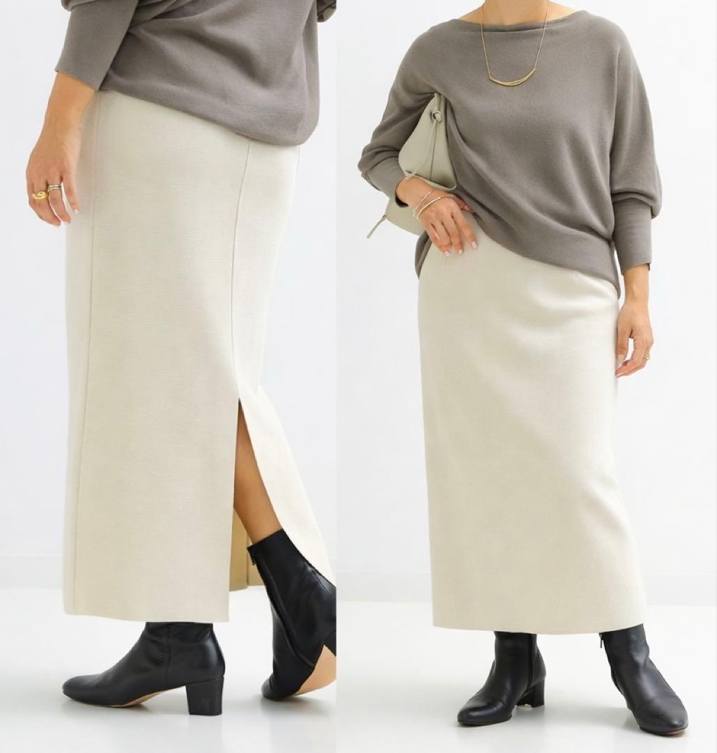 美品 Demi-Luxe BEAMS シンプル タイト ニットスカート .M
