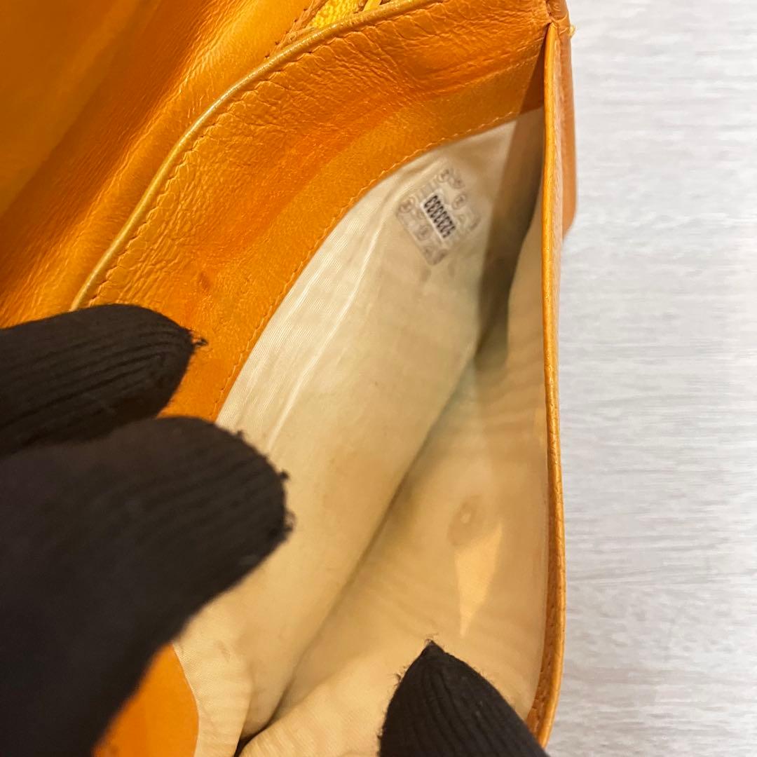 CHANEL シャネル 三つ折り財布 キャビアスキン レトロ刻印有 ジャンク