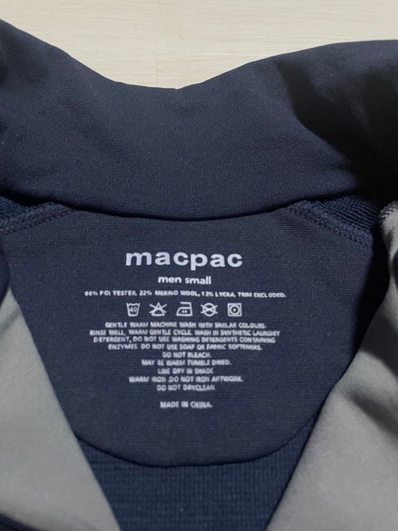 macpac Halfzip Stretch Top テック