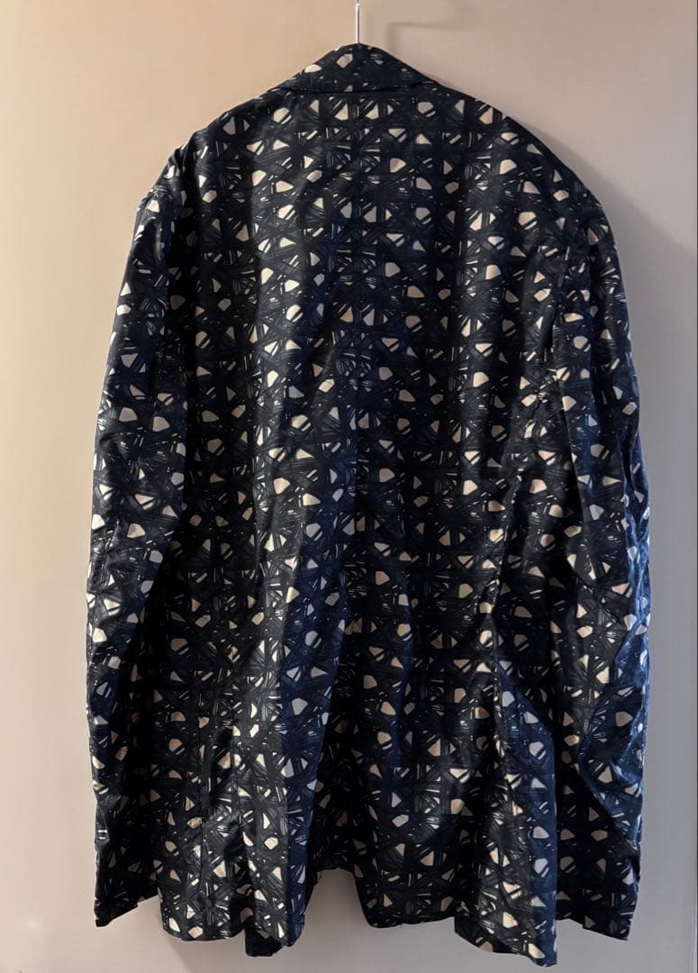 Dries Van Noten ハンドペイント風 ジャケット ポリエステル