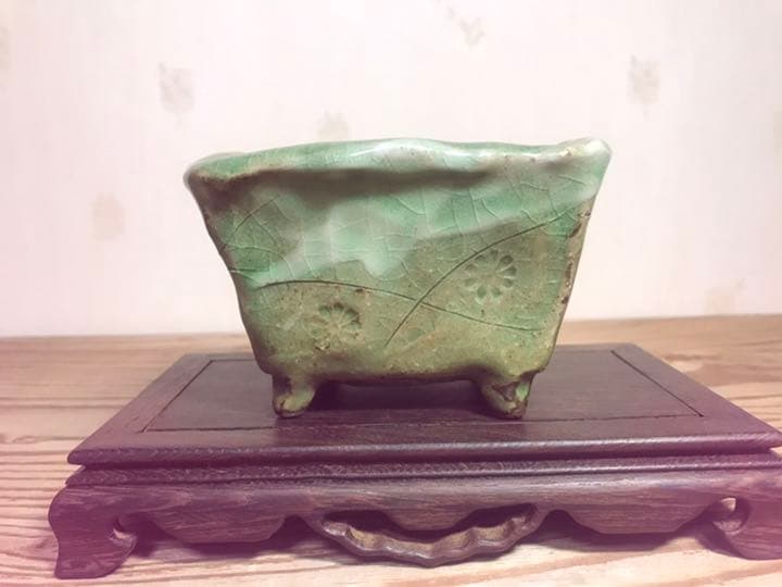 1374 盆栽　盆栽鉢　植木鉢　和鉢　手造り
