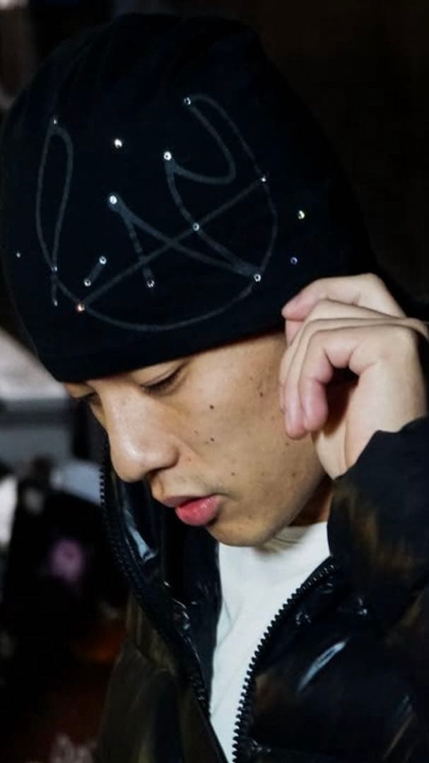 DAB popup限定 ビーニー ブラック dirty.a