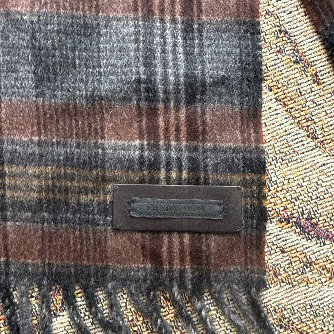 PRADA カシミヤ100% マフラー