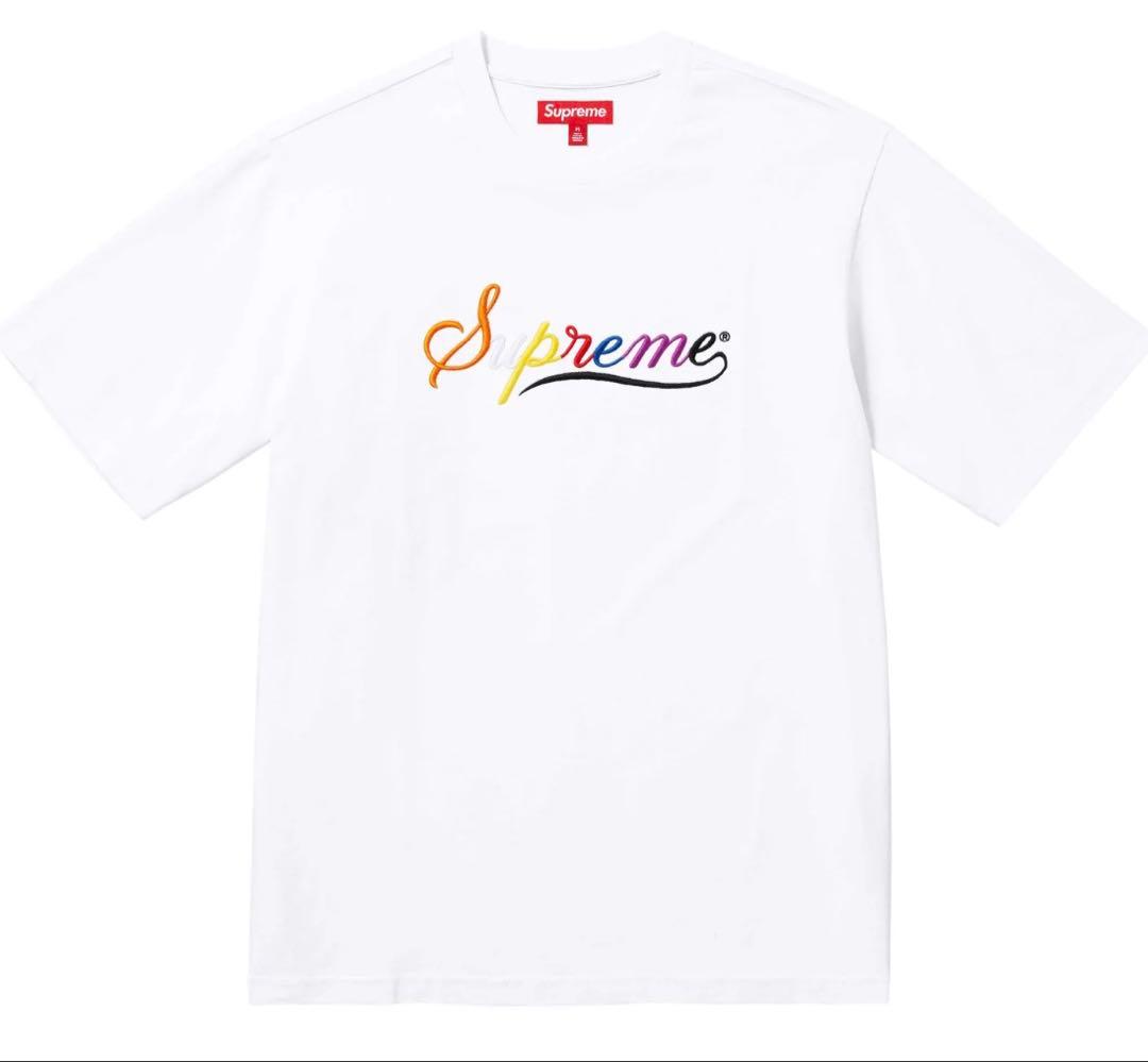 新品　半タグ付き　Supreme Cursive S/S Top Tシャツ