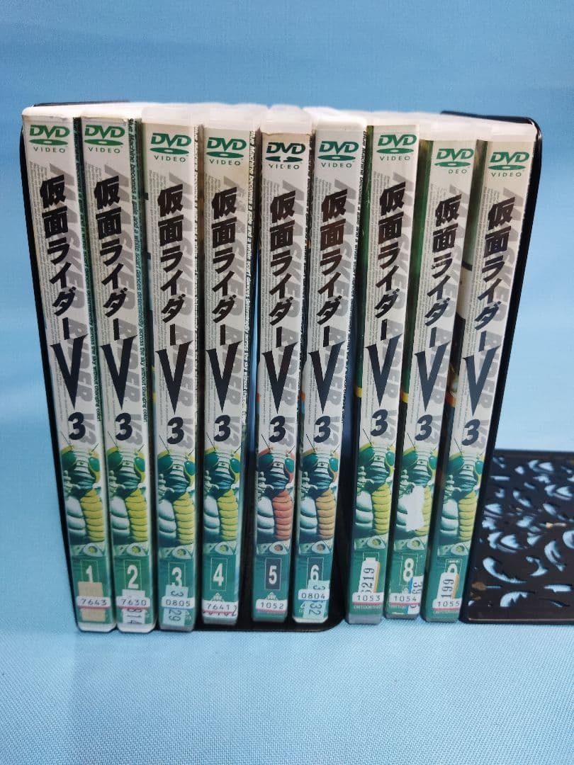 仮面ライダー　V3 レンタルアップDVD 全巻　9 巻セット