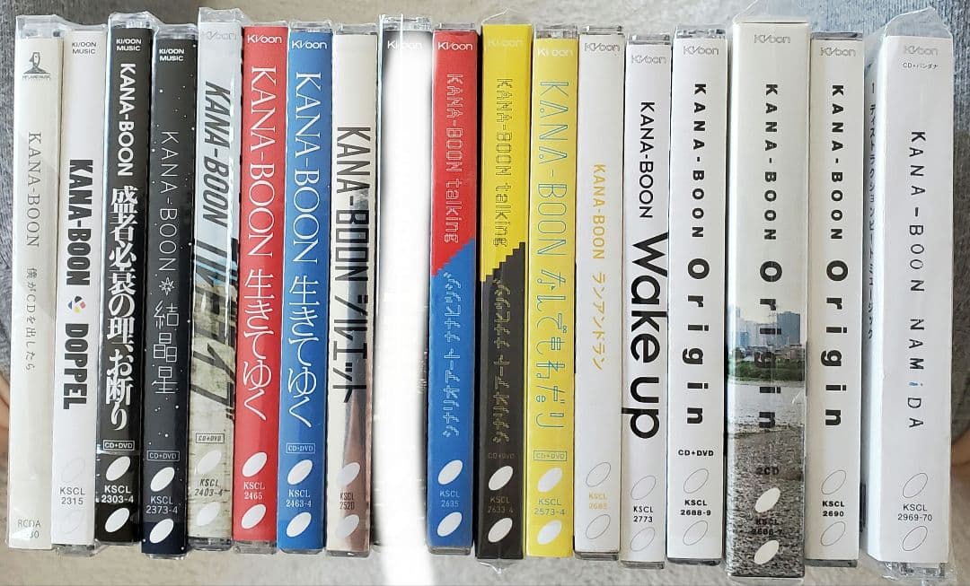 KANA-BOON　CD17枚セット　ねだり、僕、NAMiDA、シルエット