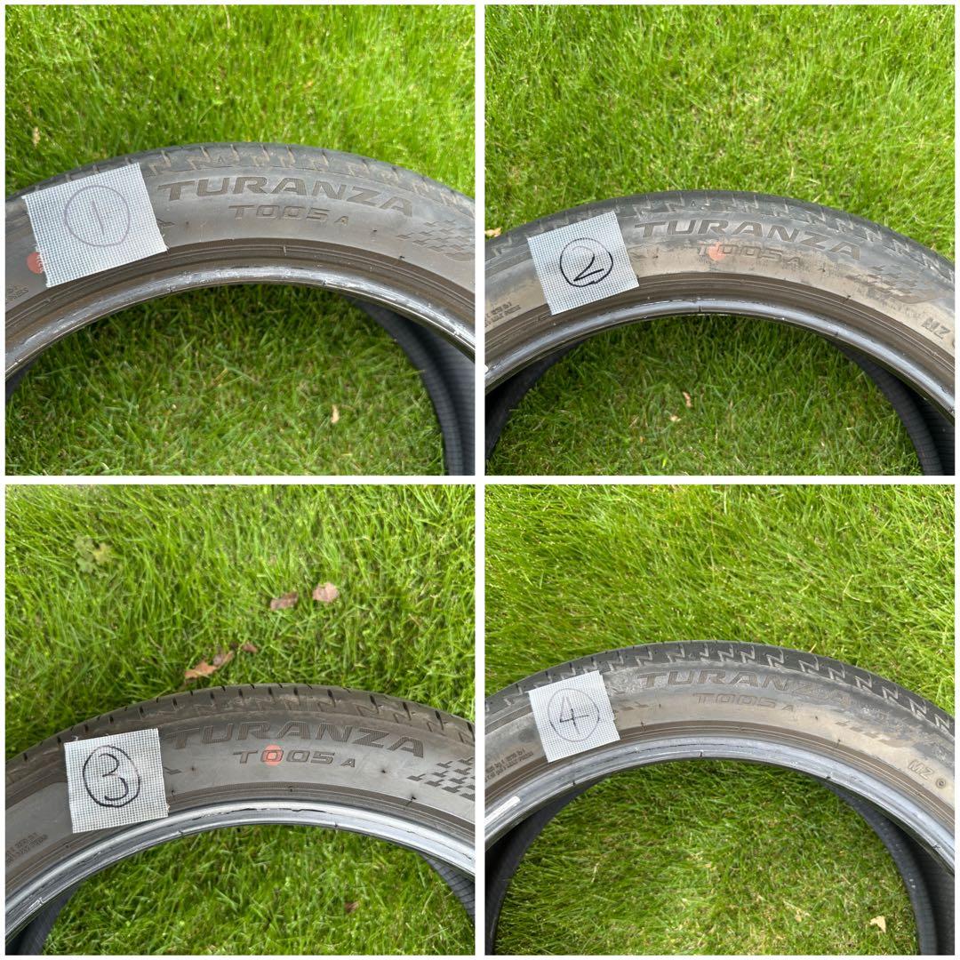 タイヤ・ホイール BRIDGESTONE TURANZA T005A 215/45R18