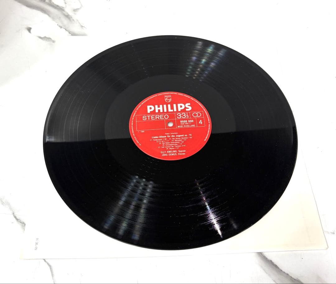 LPレコード　エリー・アメージング　ハイドン歌曲全集　2枚組レコード　洋楽