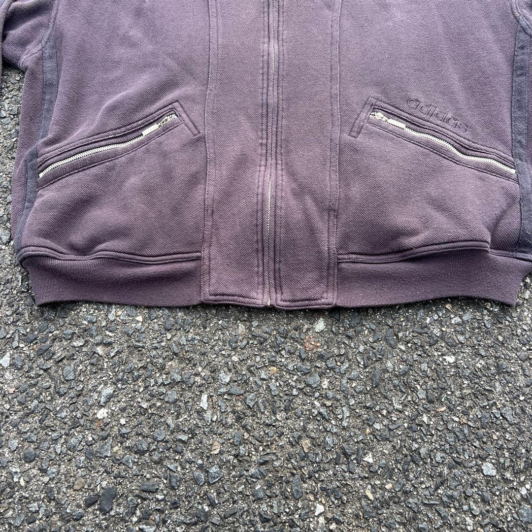 90s adidas ジップジャケット 八の字ジップ