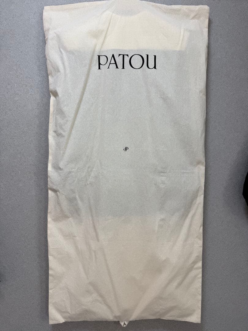 PATOU オーガニックポプリンカラー付きオーガニックツイードジャケット 38