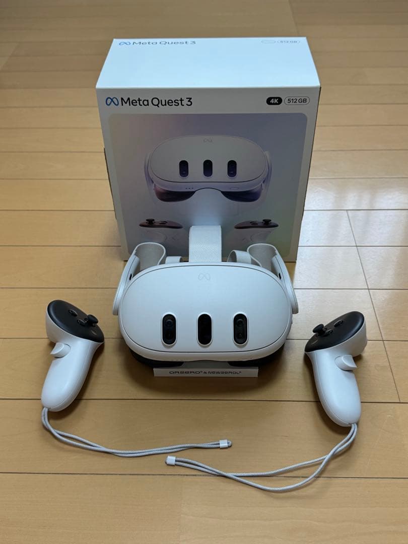  Quest 3 4K 512GB 付属品完備、VRヘッドセット等セット