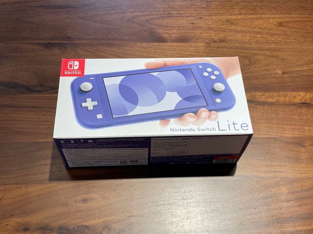 Nintendo Switch Lite ブルー　ジャンク品　箱付き