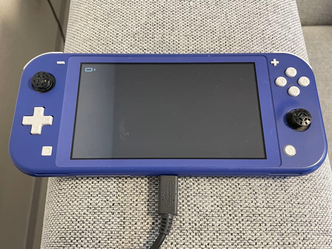 Nintendo Switch Lite ブルー　ジャンク品　箱付き