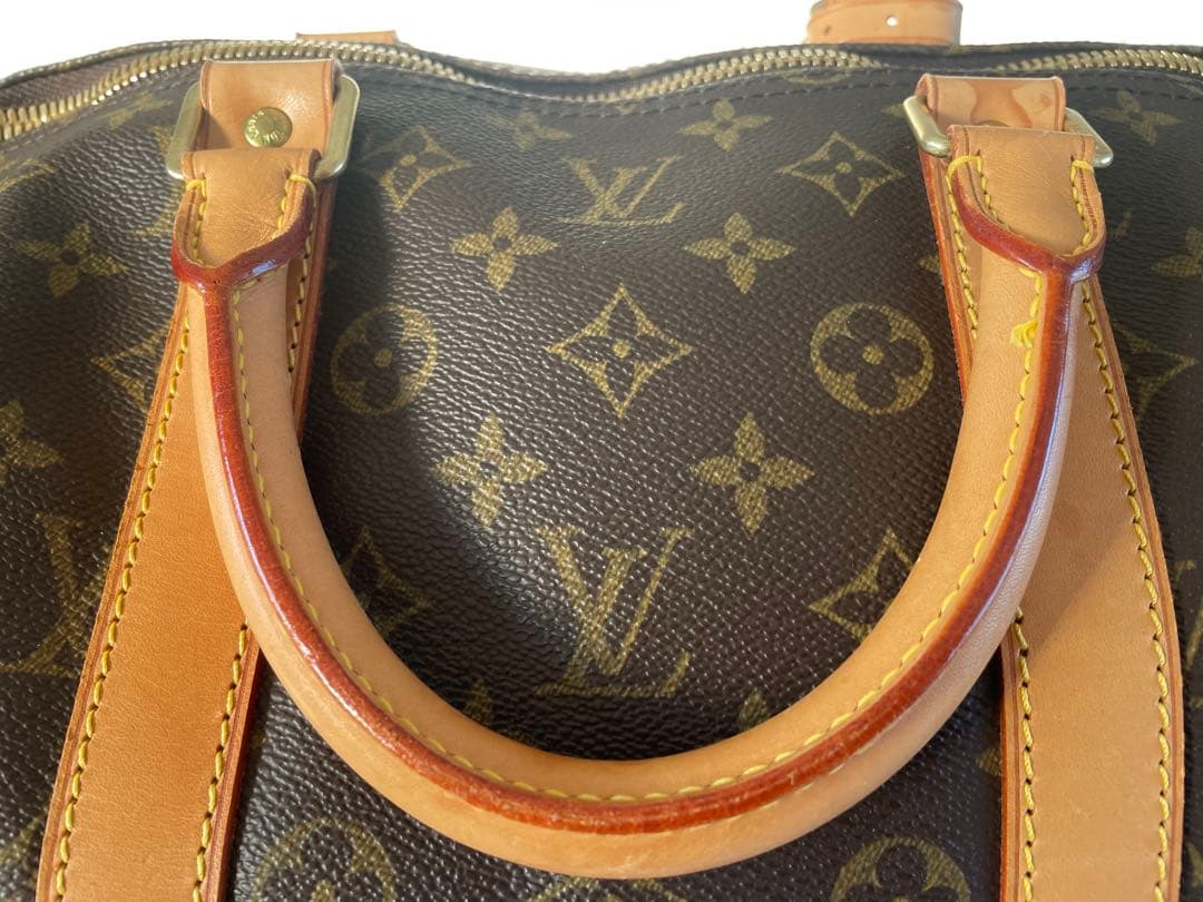 Louis Vuitton ボストンバッグ ブラウン　キーポール