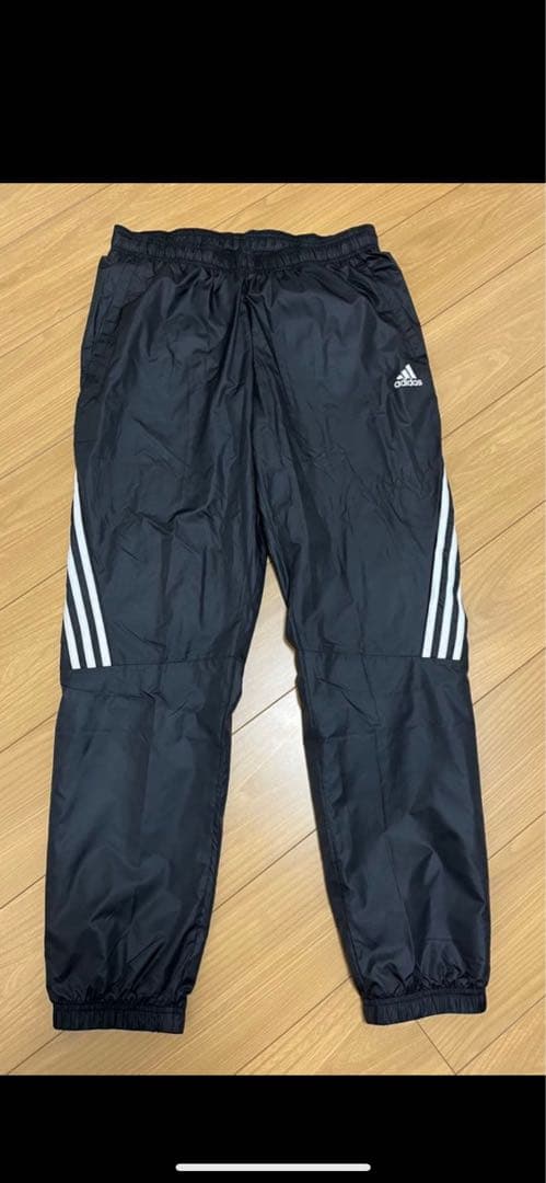 adidas ウーブンフードトラックスーツ O サイズ ウインドブレーカー