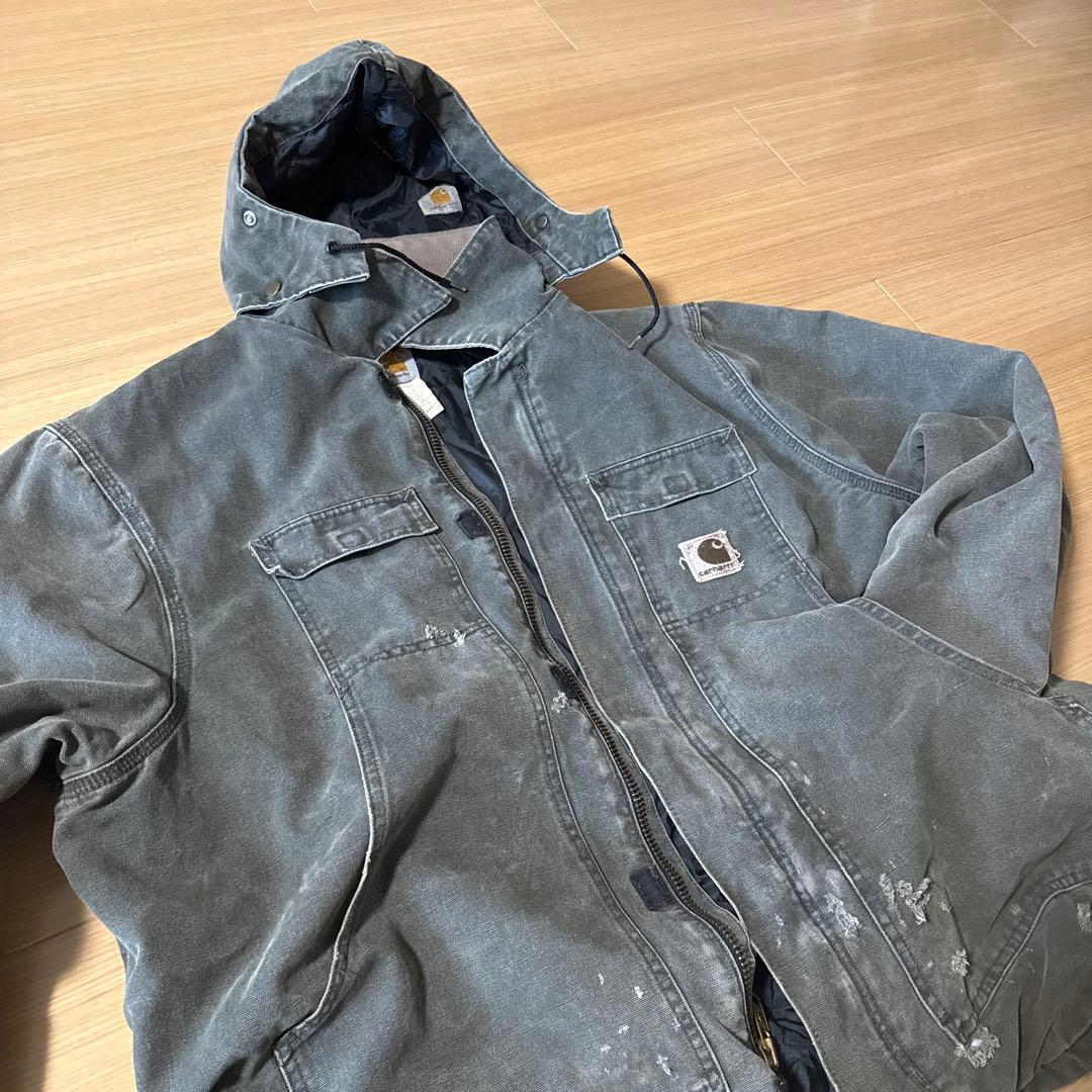 carhartt USA製 トラディショナルコート 2XL MOS フード付き