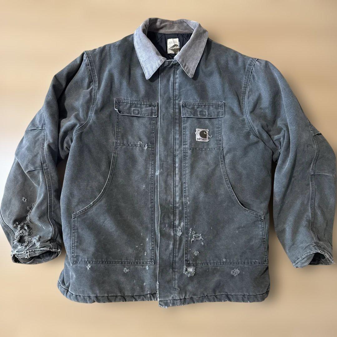 carhartt USA製 トラディショナルコート 2XL MOS フード付き