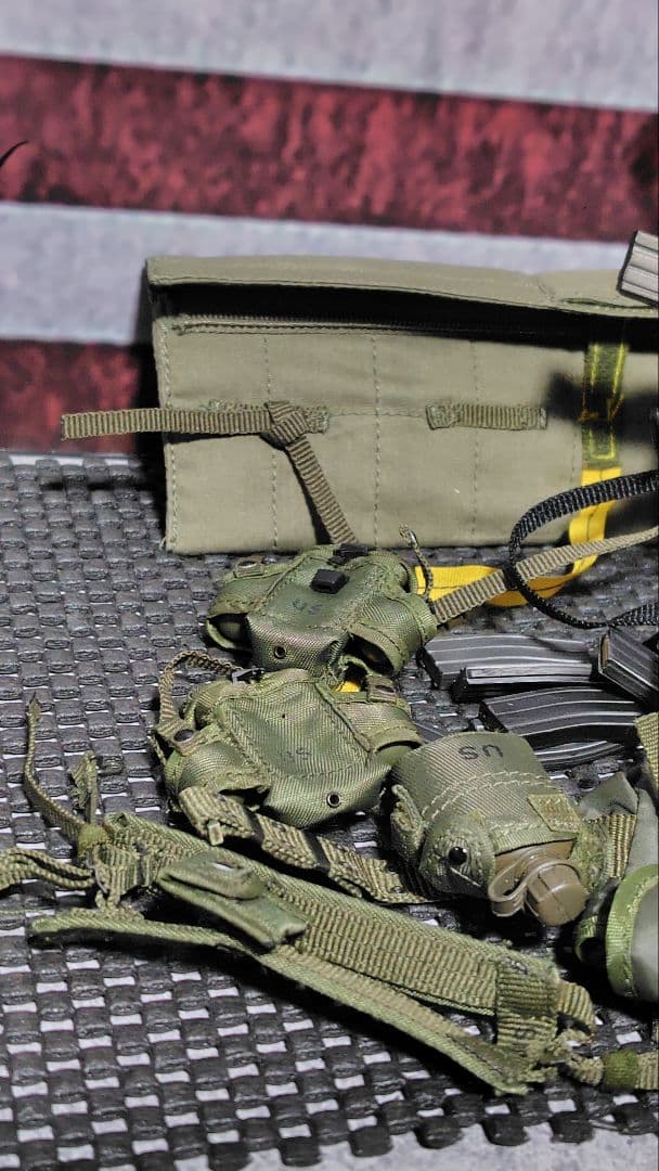 1/6サイズ　91年湾岸戦争 米海兵隊フギュア装備セット