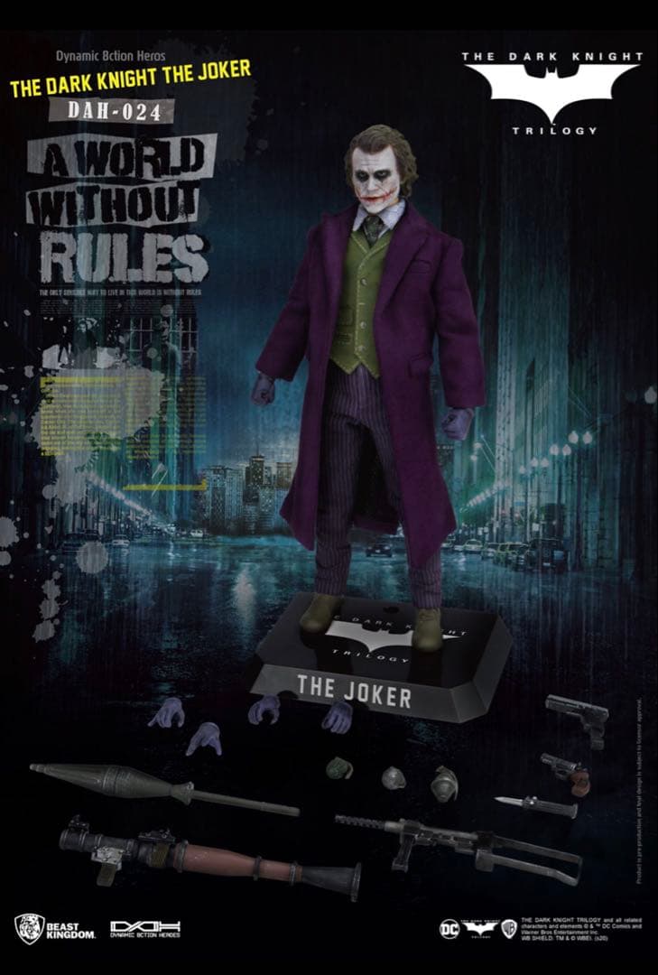 新品 ビーストキングダム ジョーカー Jokerダークナイト フィギュア