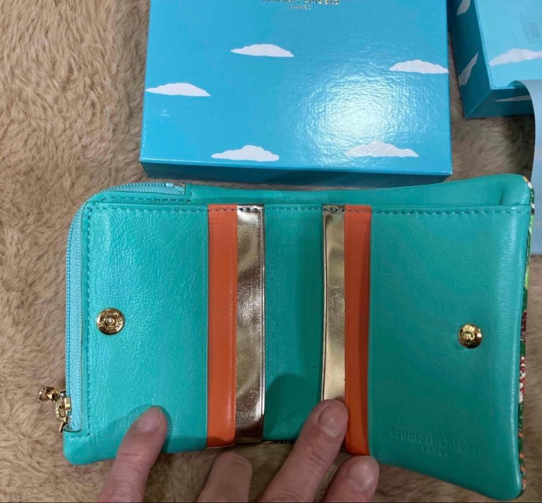 [専用＊ツモリチサト折り財布　グリーン