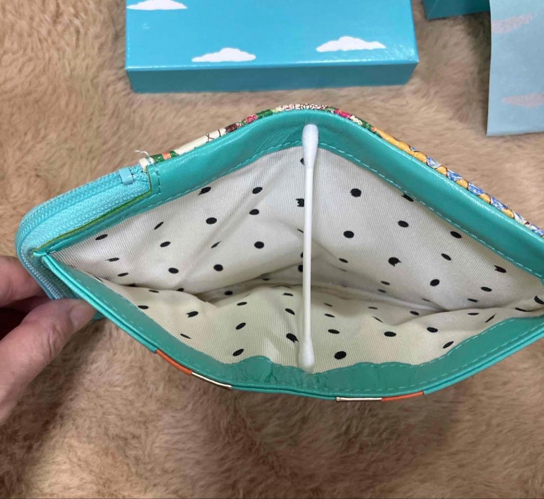 [専用＊ツモリチサト折り財布　グリーン