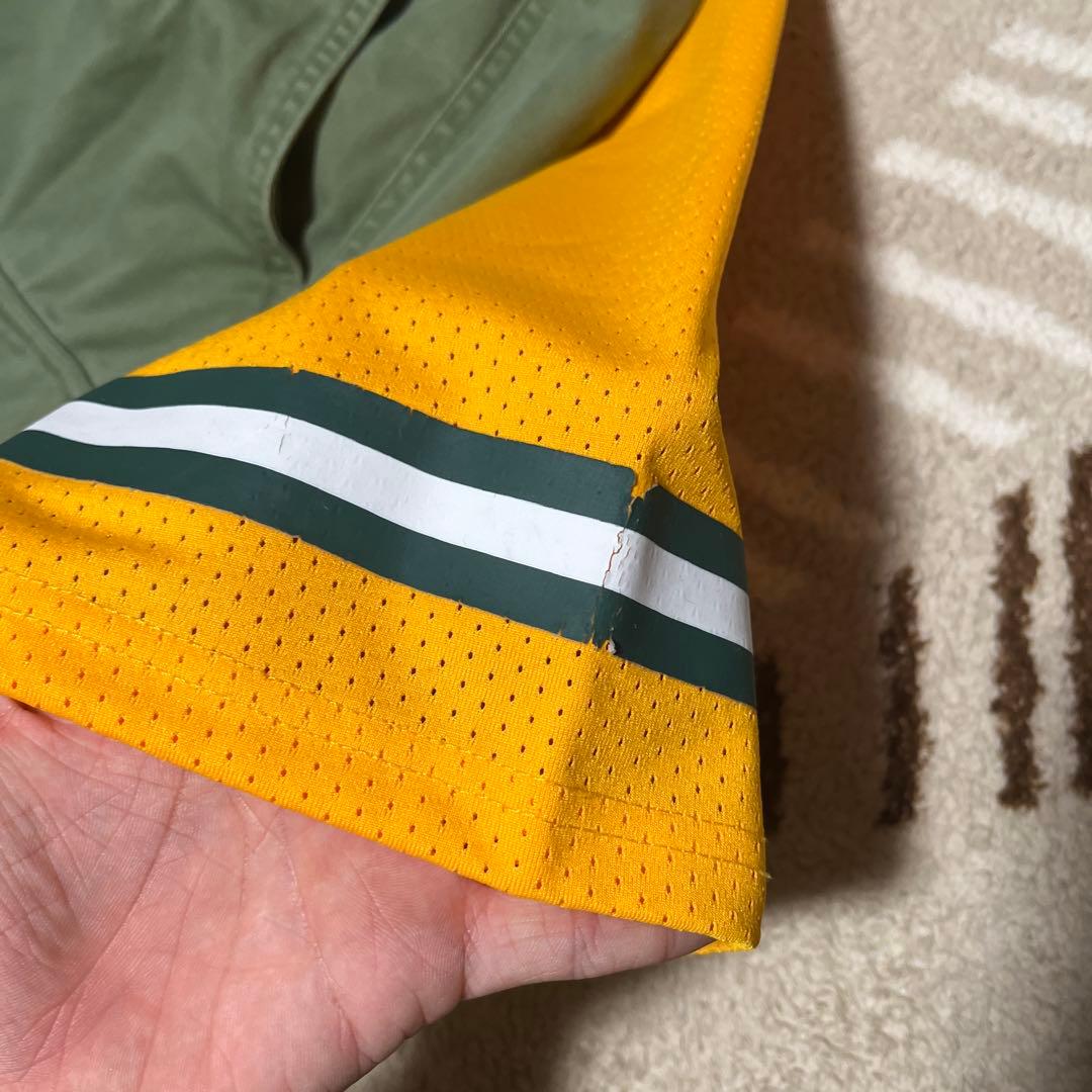 Yellow Bucks 着用 コーデ売りMLVINCE フットボールシャツ