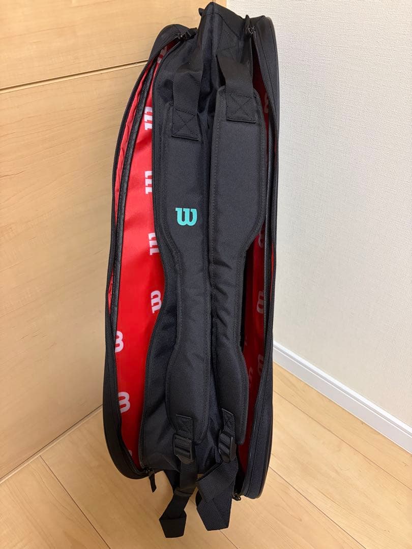 Wilson Blade 98インチ G2ラケットバック、ガット付