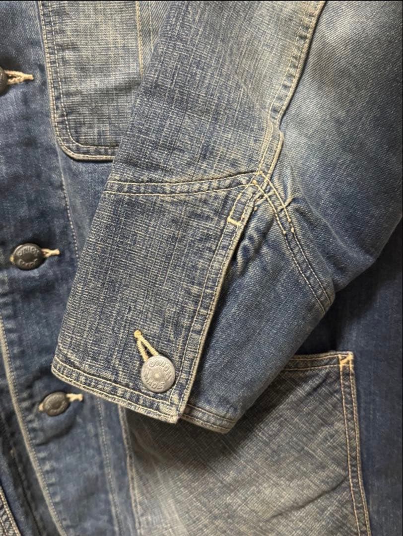 STUDIO D'ARTISAN カバーオール ブランケット Ｌ　デニム