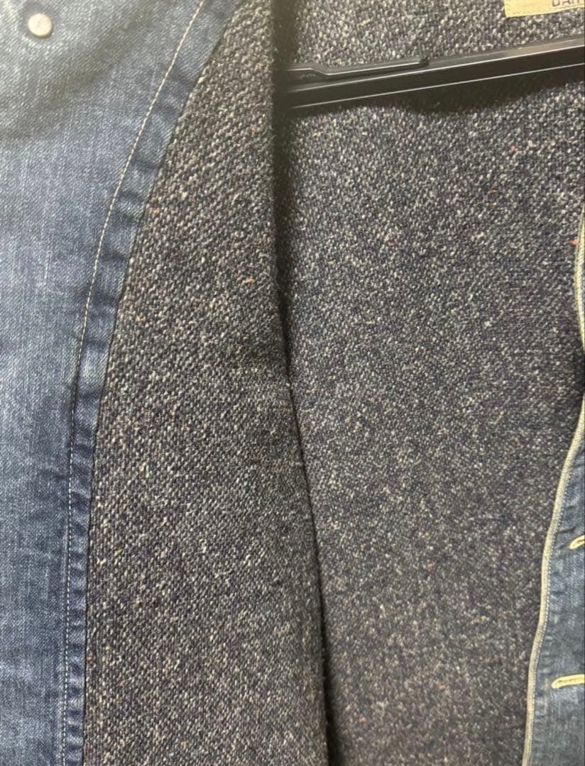 STUDIO D'ARTISAN カバーオール ブランケット Ｌ　デニム