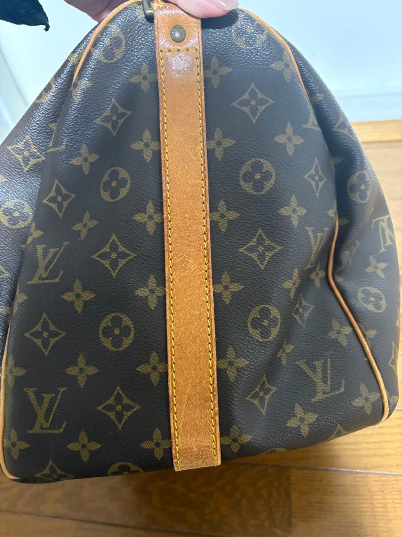 Louis Vuitton ボストンバッグ ブラウン　鍵なし