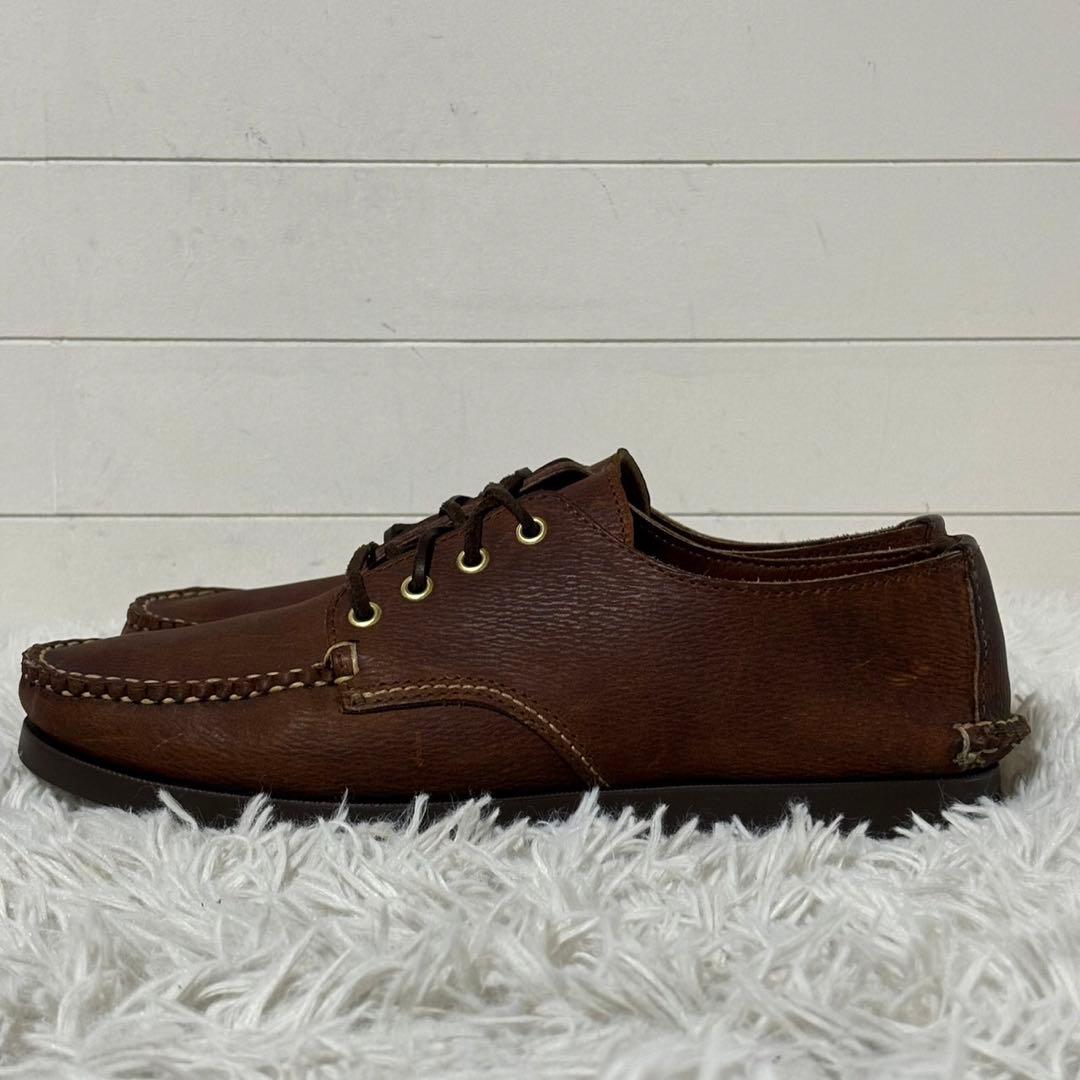 美品✨RANCOURT&Co.ランコート　レンジャーモカシン　レースアップ 茶色