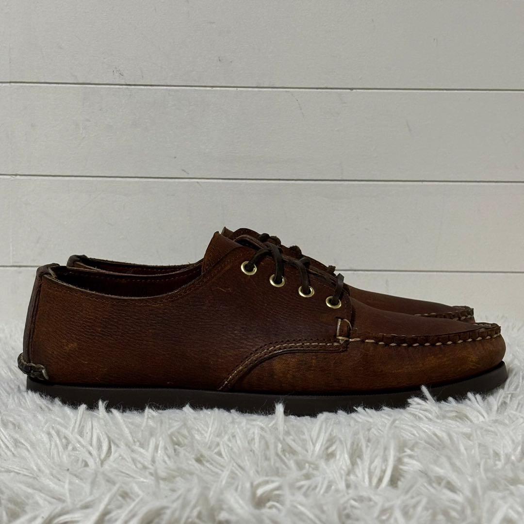 美品✨RANCOURT&Co.ランコート　レンジャーモカシン　レースアップ 茶色