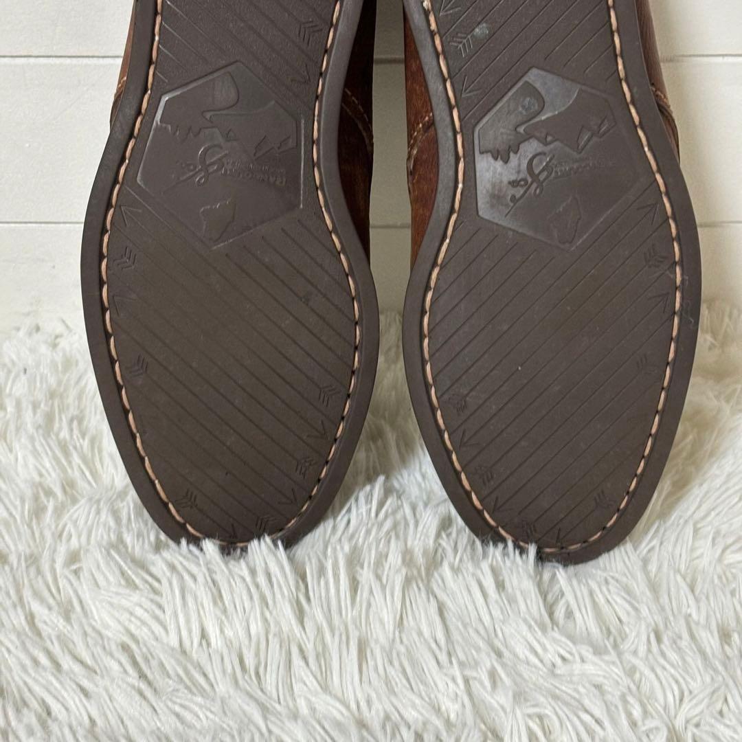 美品✨RANCOURT&Co.ランコート　レンジャーモカシン　レースアップ 茶色