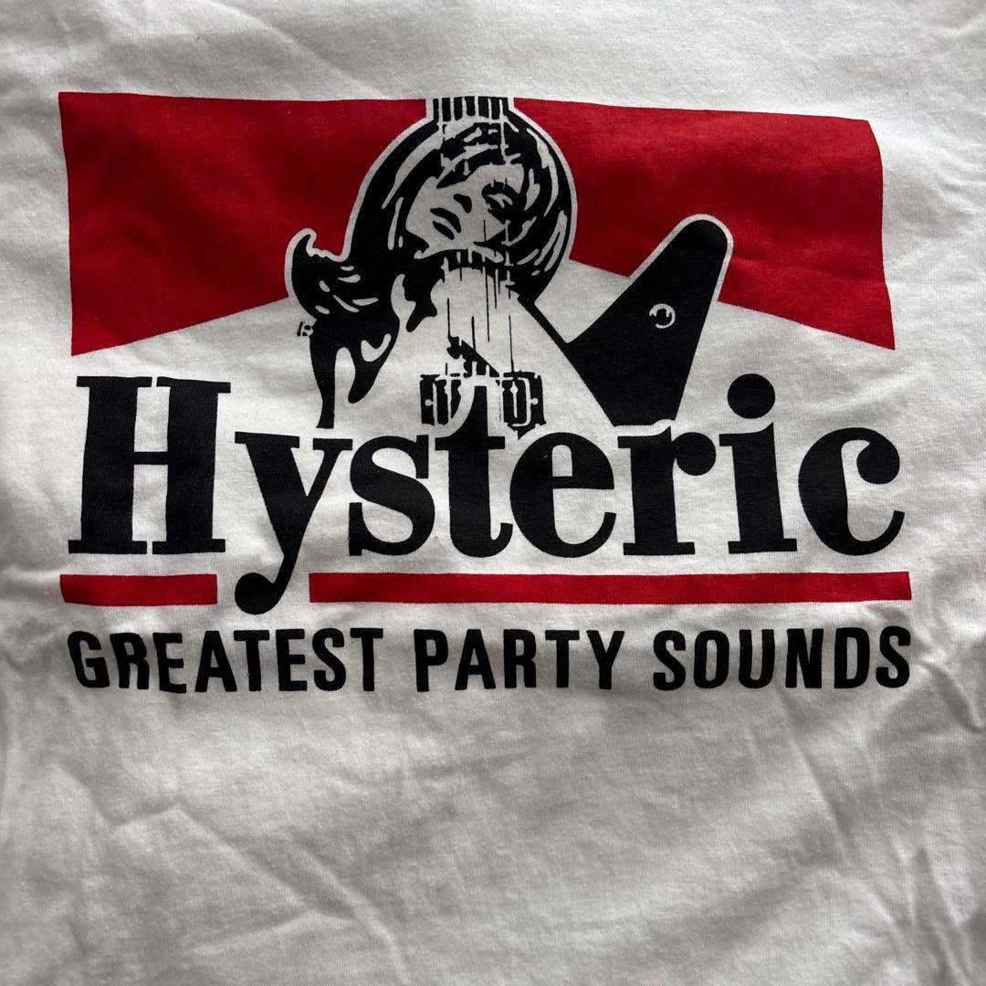 Hysteric GREATEST PARTY SOUNDS Tシャツ Lサイズ