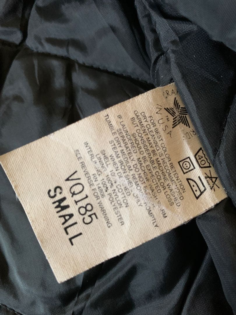 MINT Sサイズ 90s carhartt vtg ベスト ブラック USA製