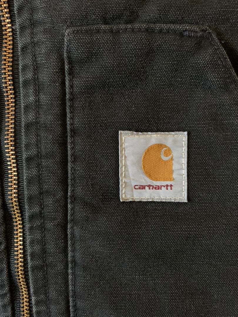 MINT Sサイズ 90s carhartt vtg ベスト ブラック USA製