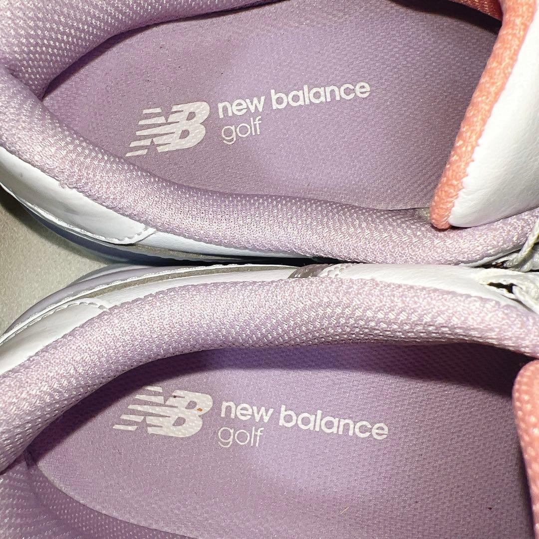 【美品】New Balance 574 ゴルフシューズ 23.5cm