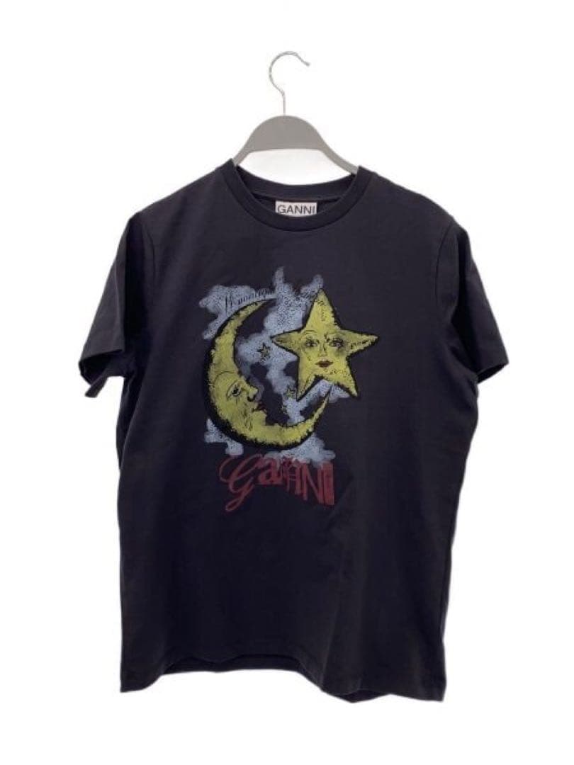 GANNI ガニー　ムーンプリント　グラフィックTシャツ