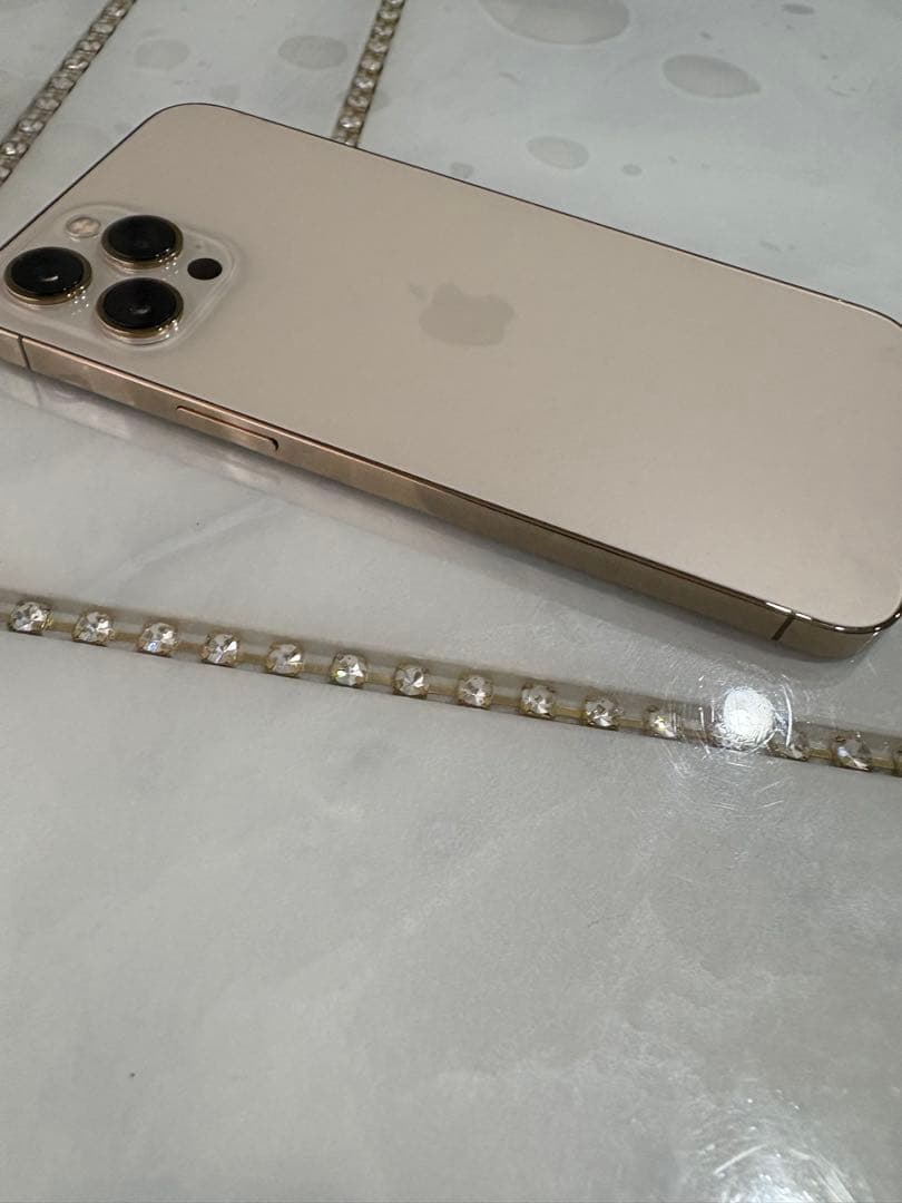 【美品】Apple iPhone 12ProMAX 256GB ゴールド