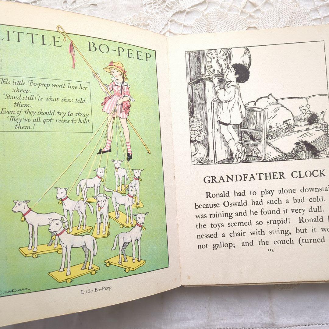 稀少1930イギリス ヴィンテージ絵本 児童書 洋書ヴィクトリアン アンティーク