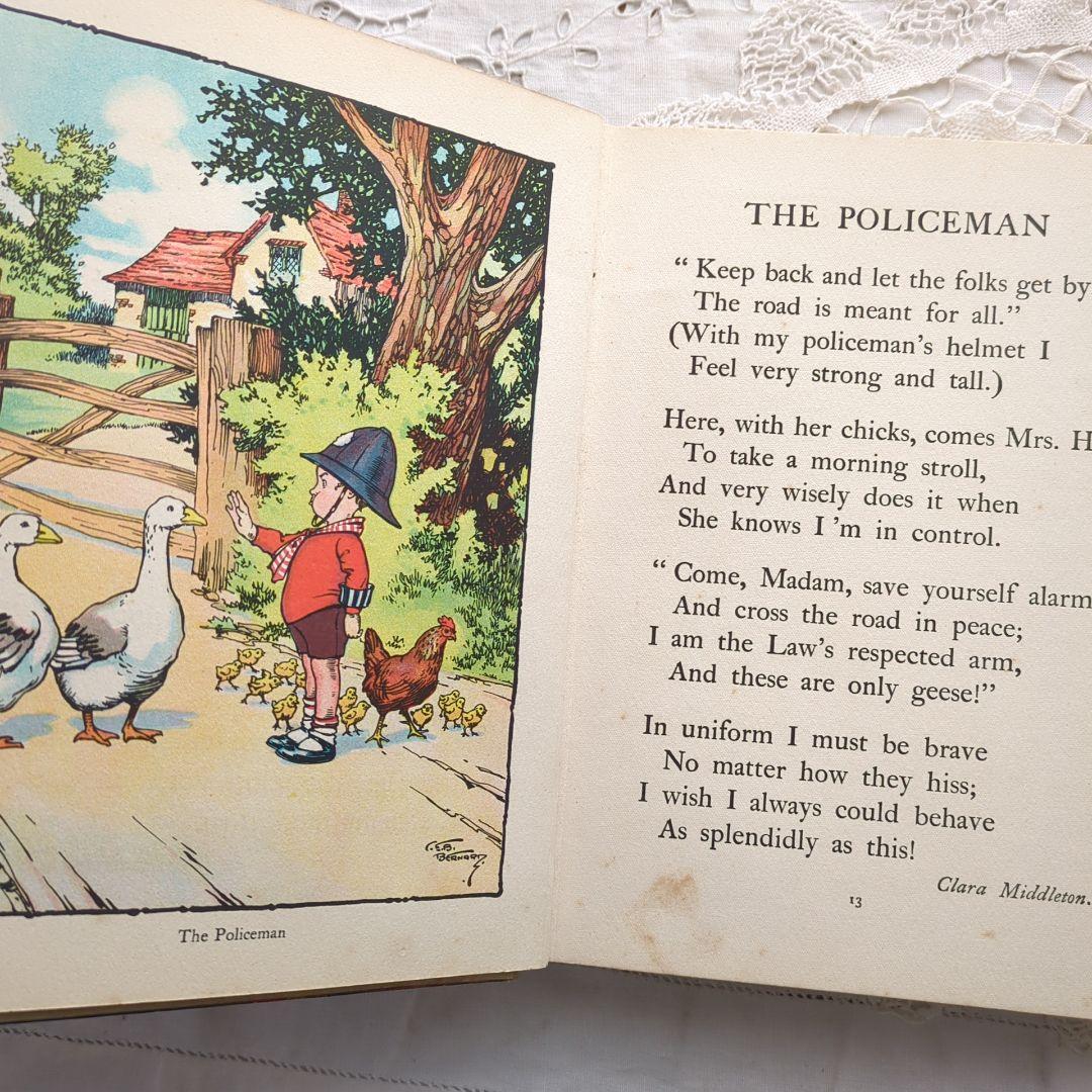 稀少1930イギリス ヴィンテージ絵本 児童書 洋書ヴィクトリアン アンティーク