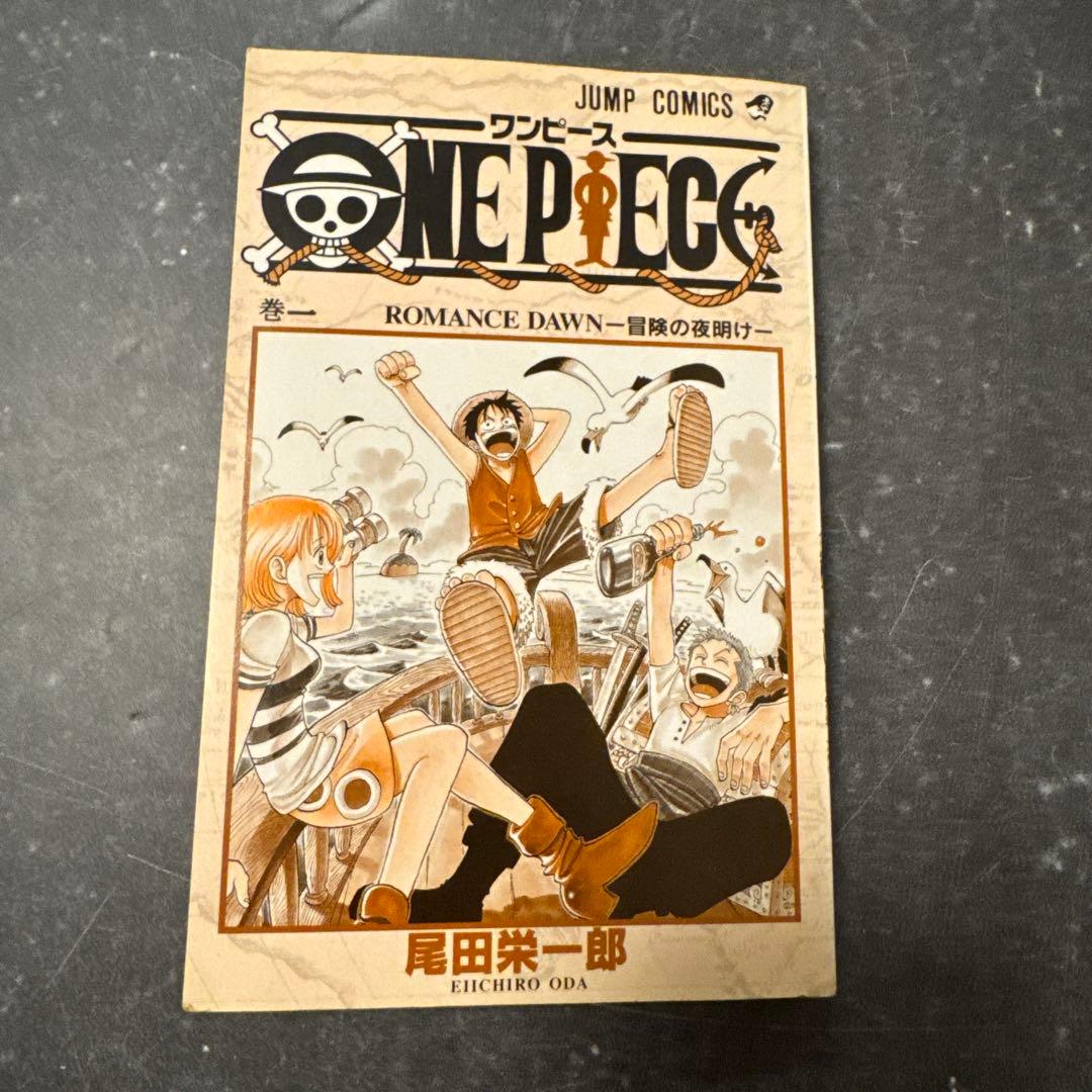 ONE PIECE 第1巻 初版 ワンピース 尾田栄一郎 少年ジャンプ 集英社